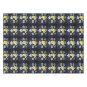 Poker-Finals-Tischchips Tischdecke (Vorderseite (Horizontal))