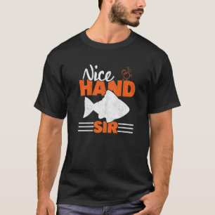 Poker Fisch Schöner Hand Sir  Spieler Texas Holdem T-Shirt