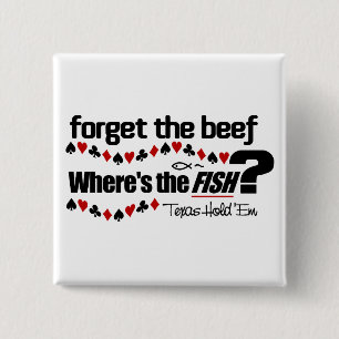 Poker-Fischknopf Button