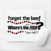 Poker Fischmousepad Mousepad (Mit Mouse)