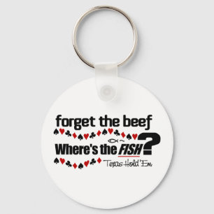 Poker Fish Schlüsselanhänger