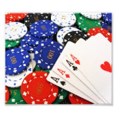 Poker Fotodruck (Vorne)