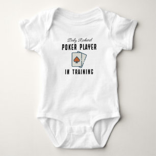 Poker für benutzerdefinierte Babynamen Baby Strampler