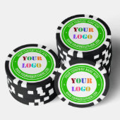 Poker für benutzerspezifische Firmenlogo Pokerchips (Stapel)