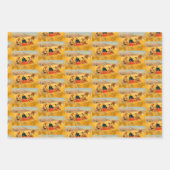 Poker Game Cowboy Native American China Man Geschenkpapier Set (Vorderseite 3)