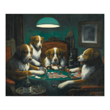 Poker Game von Cassius Marcellus Coolidge (1894)