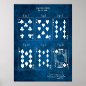 Poker Game Wall Decke Drucken Sie Nr. 2 Karten spi Poster (Vorne)