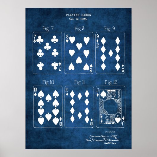 Poker Game Wall Decke Drucken Sie Nr. 2 Karten spi Poster (Vorne)