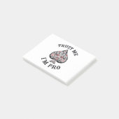 Poker Gamer Funny Quote Design Post-it Klebezettel (angewinkelt)