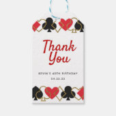 Poker-Geschenketags Geschenkanhänger (Vorderseite)