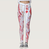 POKER-GESICHT LEGGINGS (Vorderseite)