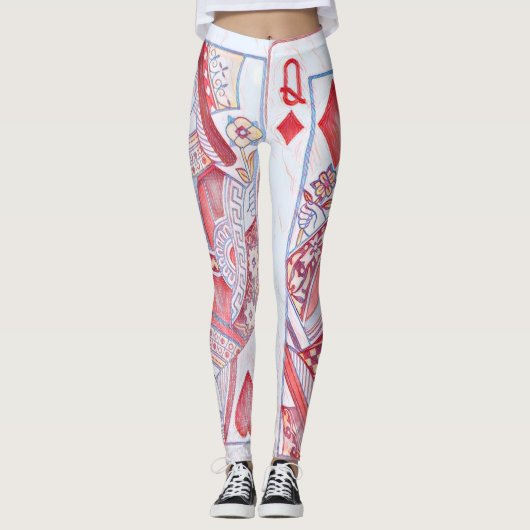 POKER-GESICHT LEGGINGS (Vorderseite)