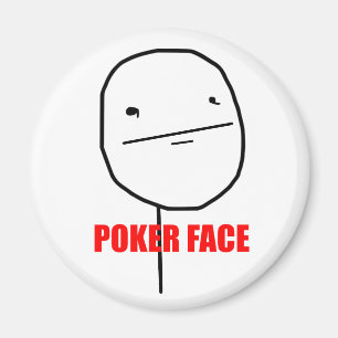 Poker-Gesicht - Magnet