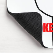 Poker-Gesicht - Mousepad (Ecke)