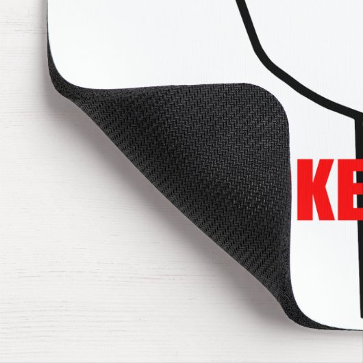 Poker-Gesicht - Mousepad (Ecke)