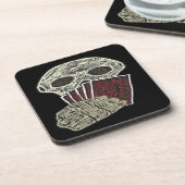 Poker Getränkeuntersetzer (Linke Seite)