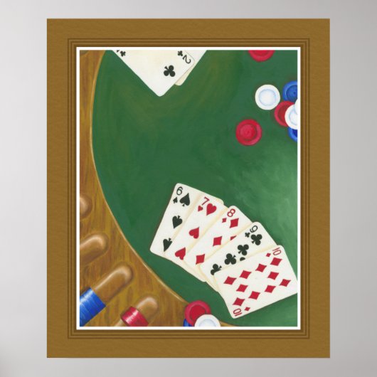 Poker gewinnen sechs bis zehn poster (Vorne)