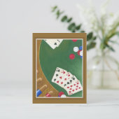 Poker gewinnen sechs bis zehn postkarte (Stehend Vorderseite)