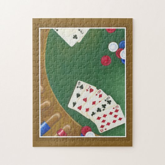 Poker gewinnen: Sechs bis zehn Puzzle (Vertikal)