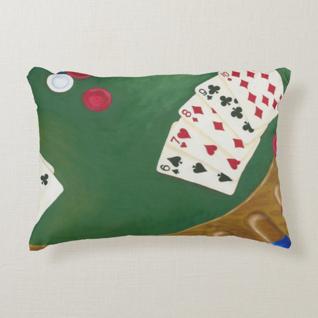 Poker gewinnen sechs bis zehn zierkissen (Vorderseite)