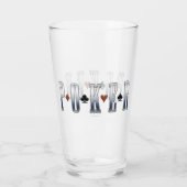 Poker Glas (Rückseite)