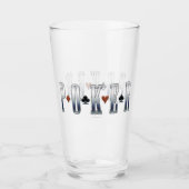 Poker Glas (Vorderseite)