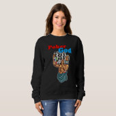 Poker God poker player poker tournament online pok Sweatshirt (Vorne ganz)