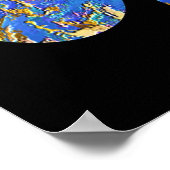 Poker Gold Champion Poster (Ecke)