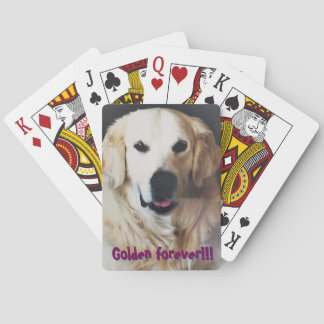 Póker Golden Retriever Spielkarten