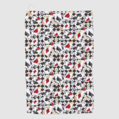 Poker Golfhandtuch (Vorderseite)