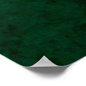 Poker Hand - drei von einer Art - Ass Poster (Ecke)