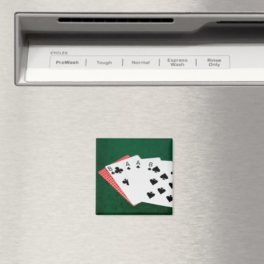 Poker Hand - Hand des Toten Magnet (In Situ (Geschirrspüler))