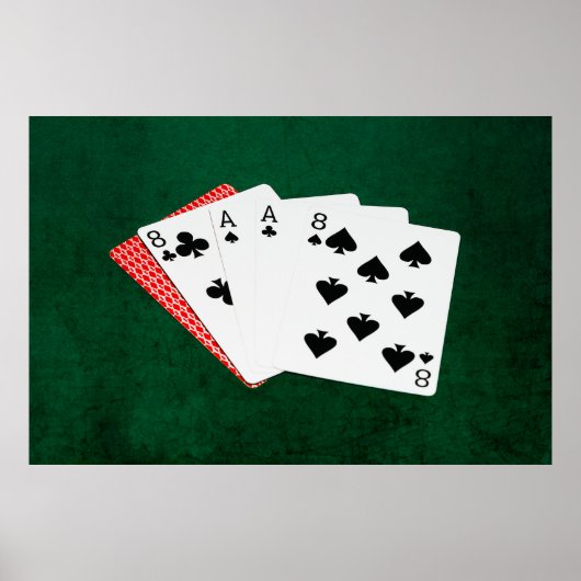 Poker Hand - Hand des Toten Poster (Vorne)