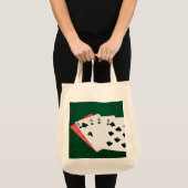 Poker Hand - Hand des Toten Tragetasche (Vorderseite (Produkt))