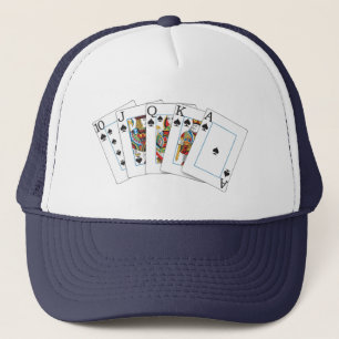Poker Hand Hat Truckerkappe