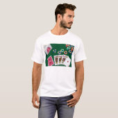 Poker-Hand T-Shirt (Vorne ganz)