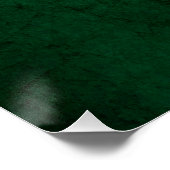 Poker Hände - Flush - Diamanten Anzug Poster (Ecke)