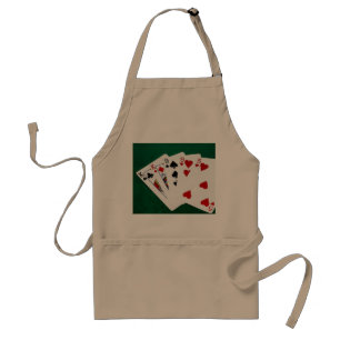 Poker Hände - Zwei Paar - König, neun Schürze