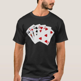 Poker Hände - Zwei Paar - König, neun T-Shirt