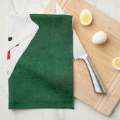 Poker Hände - zwei Paar - zehn, acht Handtuch (Viertel Falte)