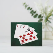 poker-hands-full-house-a-10-h.jpg postkarte (Stehend Vorderseite)