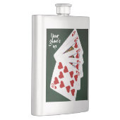 Poker Hands - Hört Royal Flash. Dein Spiel ist da Flachmann (Rechts)