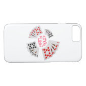 Poker Hands - Royal Flush Case-Mate iPhone Hülle (Rückseite (Horizontal))