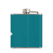 Poker Hands - Royal Flush - Clubs Anzug Flachmann (Rückseite)