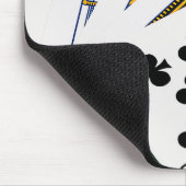 Poker Hands - Royal Flush - Clubs Anzug Mousepad (Ecke)