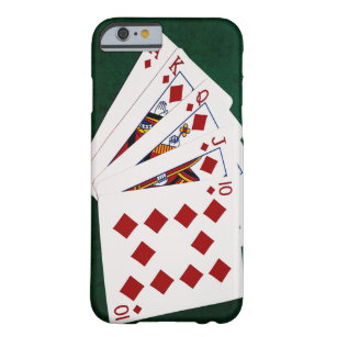 Poker Hands - Royal Flush - Diamonds Anzug Barely There iPhone 6 Hülle