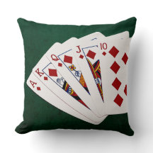 Poker Hands - Royal Flush - Diamonds Anzug