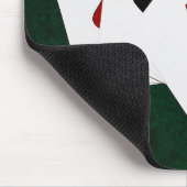 Poker Hands - vier von einer Art - neun und acht Mousepad (Ecke)