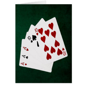 Poker Hands - Vollhaus As und Zehn