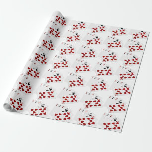 Poker Hands - Vollhaus As und Zehn Geschenkpapier